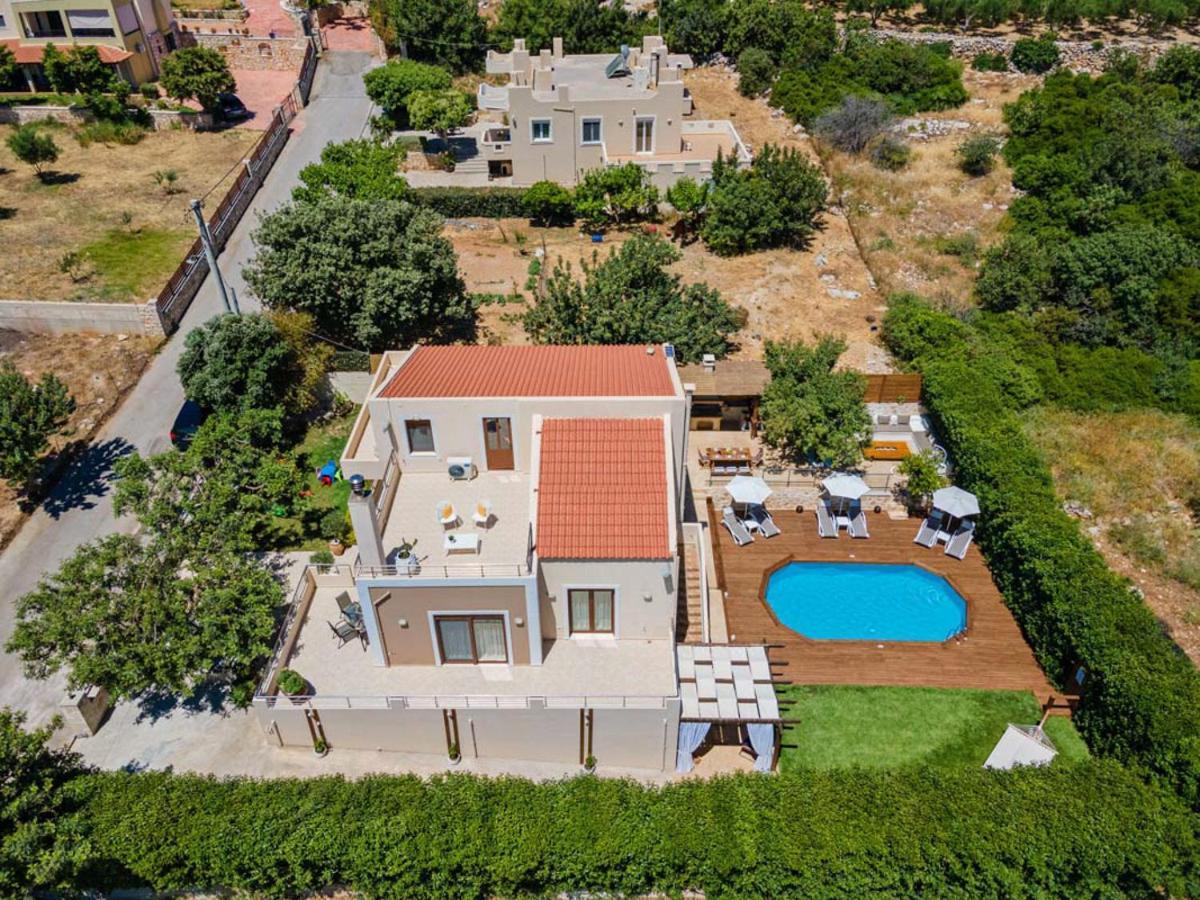 Villa Ellovos With Private Pool Rethimno Eksteriør billede