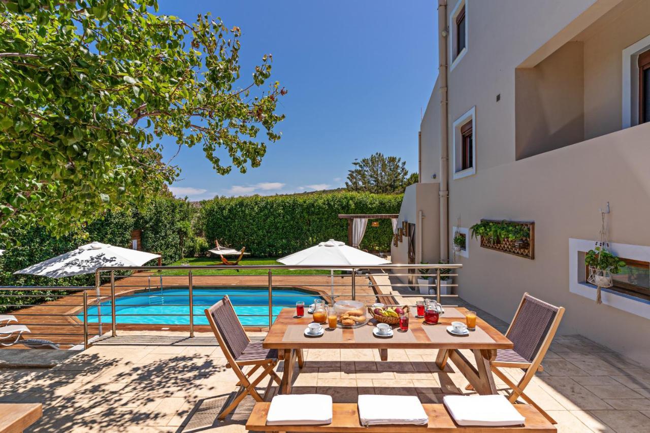 Villa Ellovos With Private Pool Rethimno Eksteriør billede