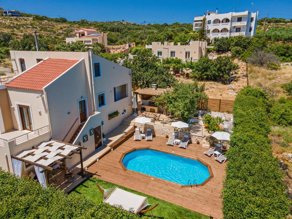 Villa Ellovos With Private Pool Rethimno Eksteriør billede